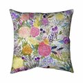Begin Home Decor 26 x 26 in. Bundle of Flowers-Double Sided Print Indoor Pillow 5541-2626-FL346